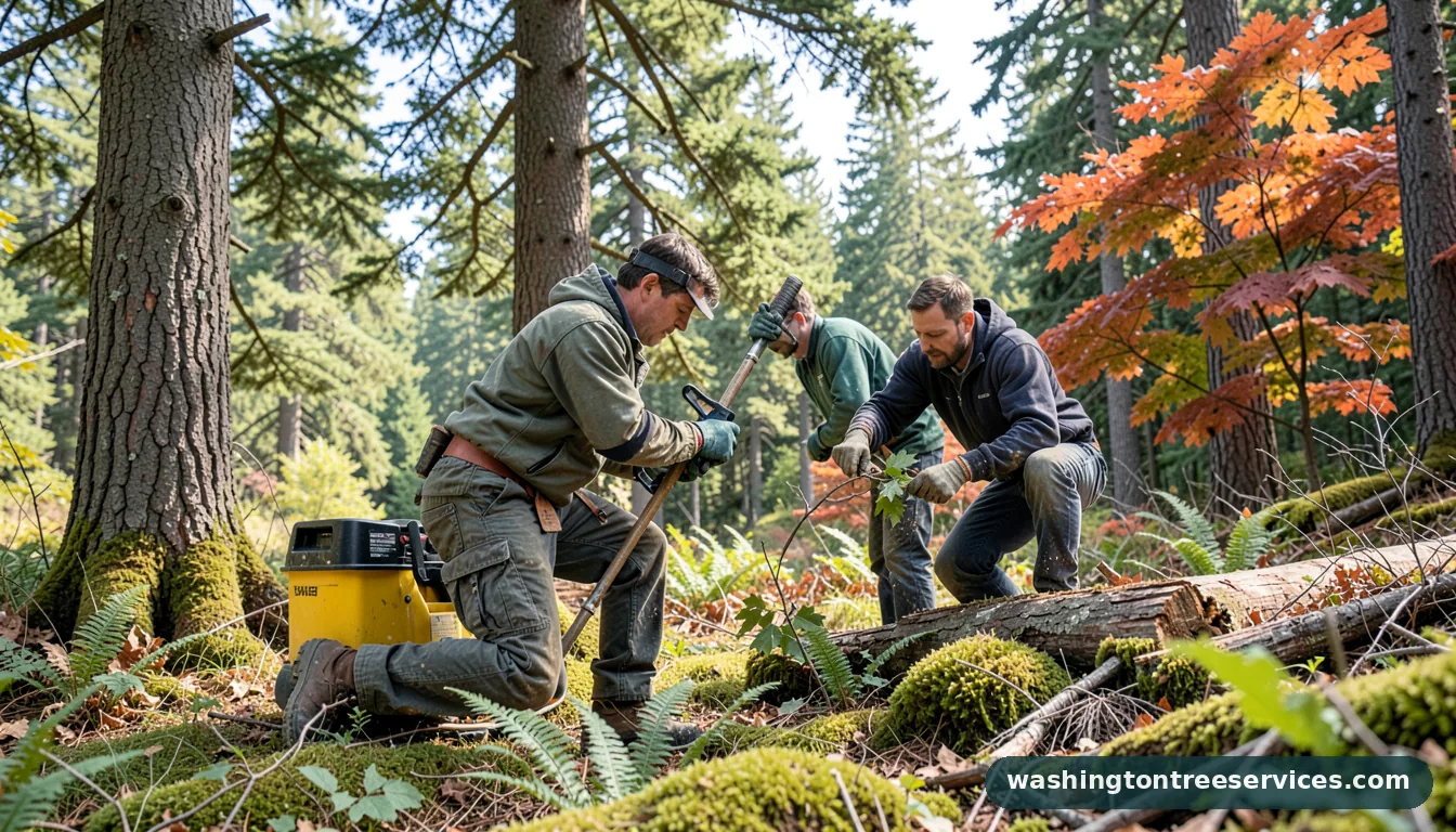 niwaki pruning - completed tree work by Washington Tree Services