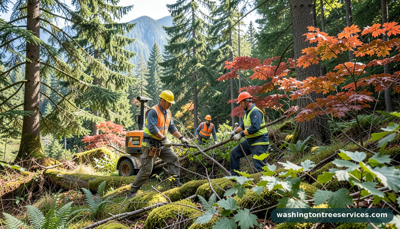 Certified arborists handling no cost tree removal near me in Washington no cost tree removal near me - certified arborists at work in Washington