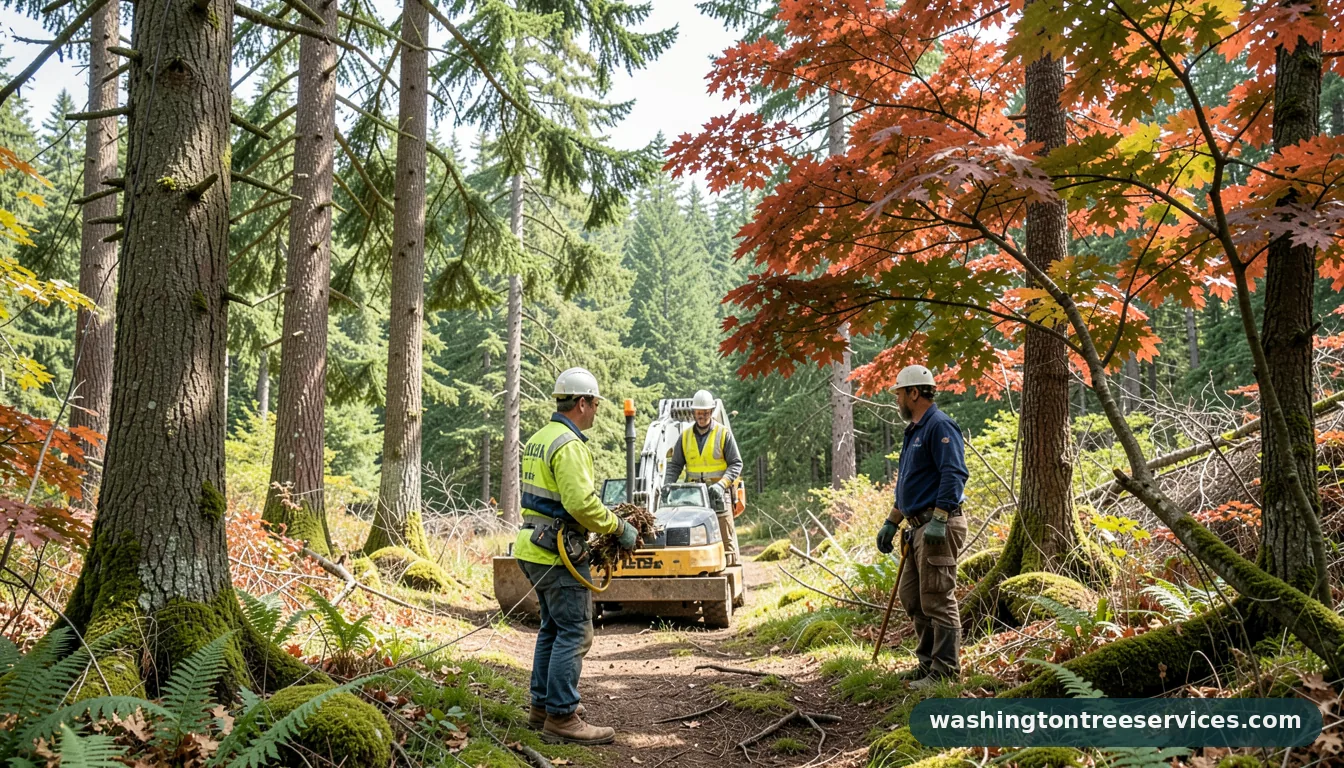 oahu tree works - tree service equipment and crew in Washington