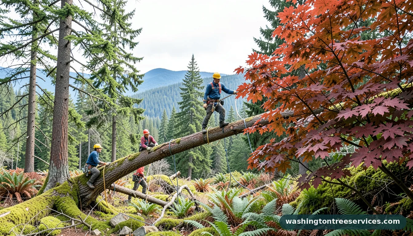 out on a limb arborist - professional tree service in Washington