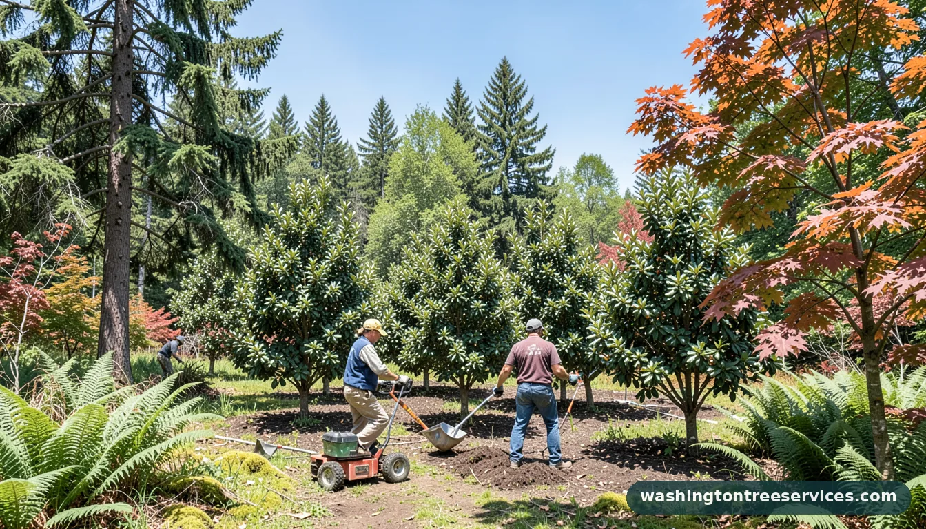 pillar fruit trees care - professional tree service in Washington