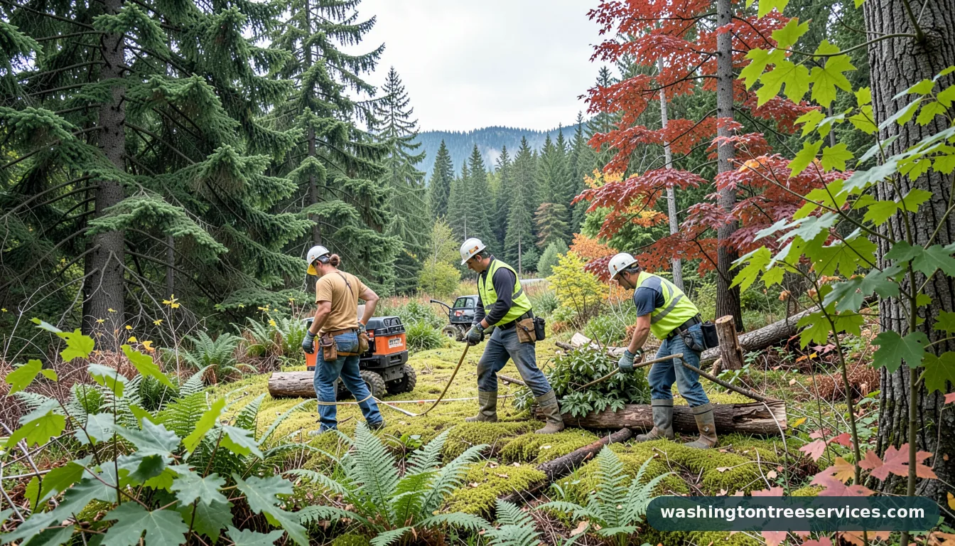 plant amnesty referral service - certified arborists at work in Washington