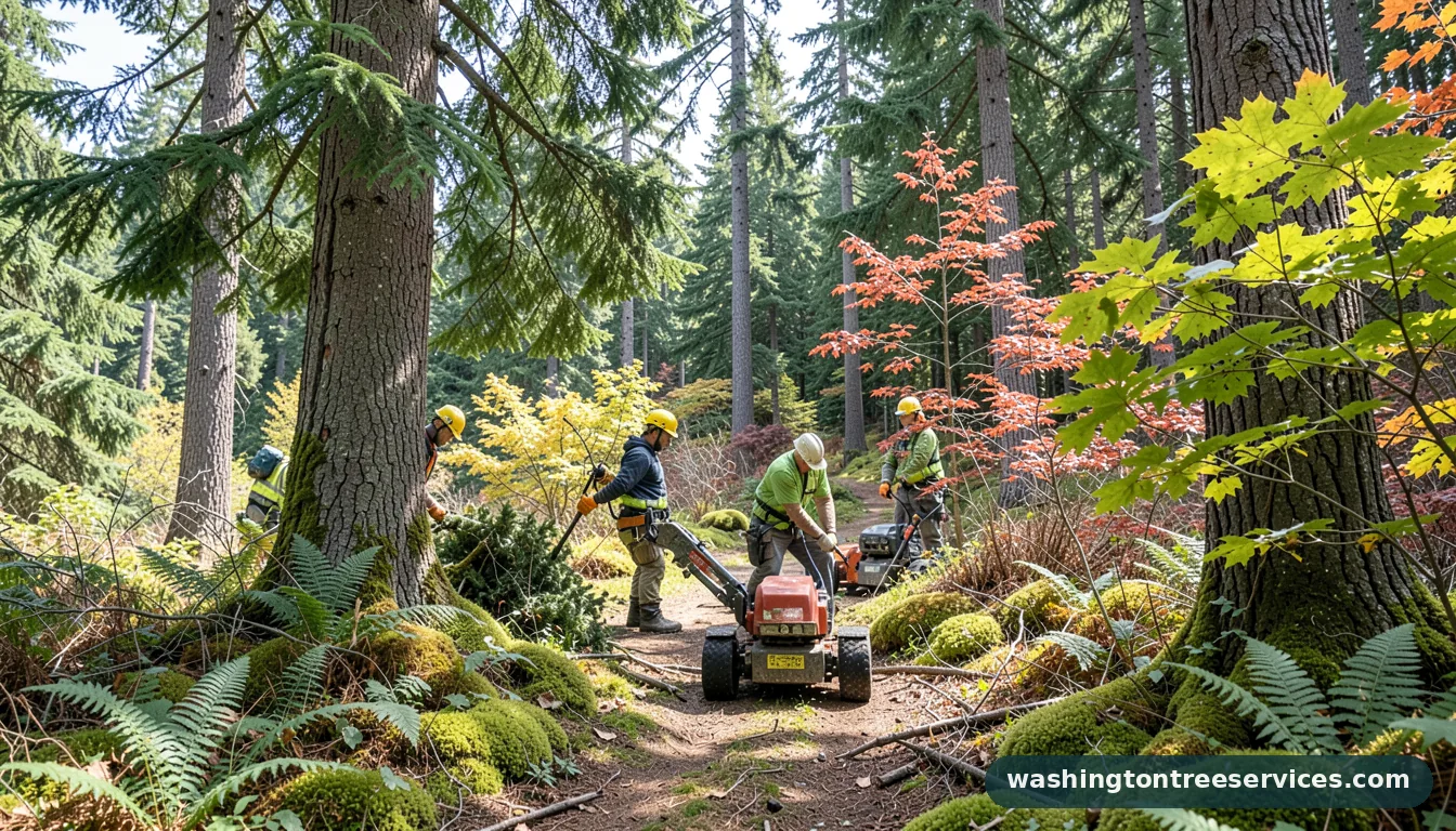 plant amnesty referral service - tree service equipment and crew in Washington