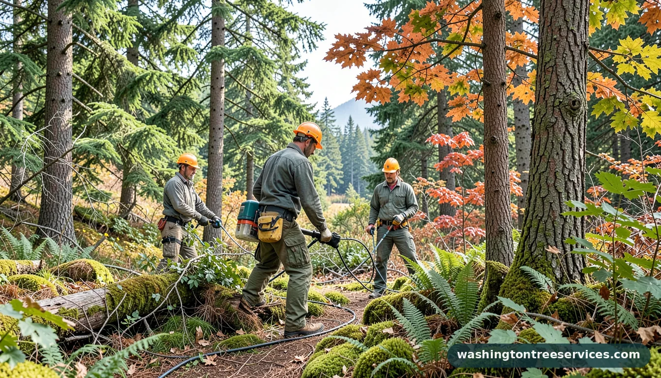 plant amnesty referral service - completed tree work by Washington Tree Services