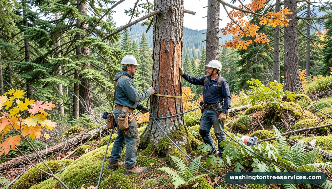 Professional equipment for professional arborist near me in Washington professional arborist near me - tree service equipment and crew in Washington