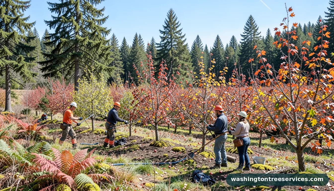 prune apple trees in fall in Washington | Washington Tree Services prune apple trees in fall - professional tree service in Washington