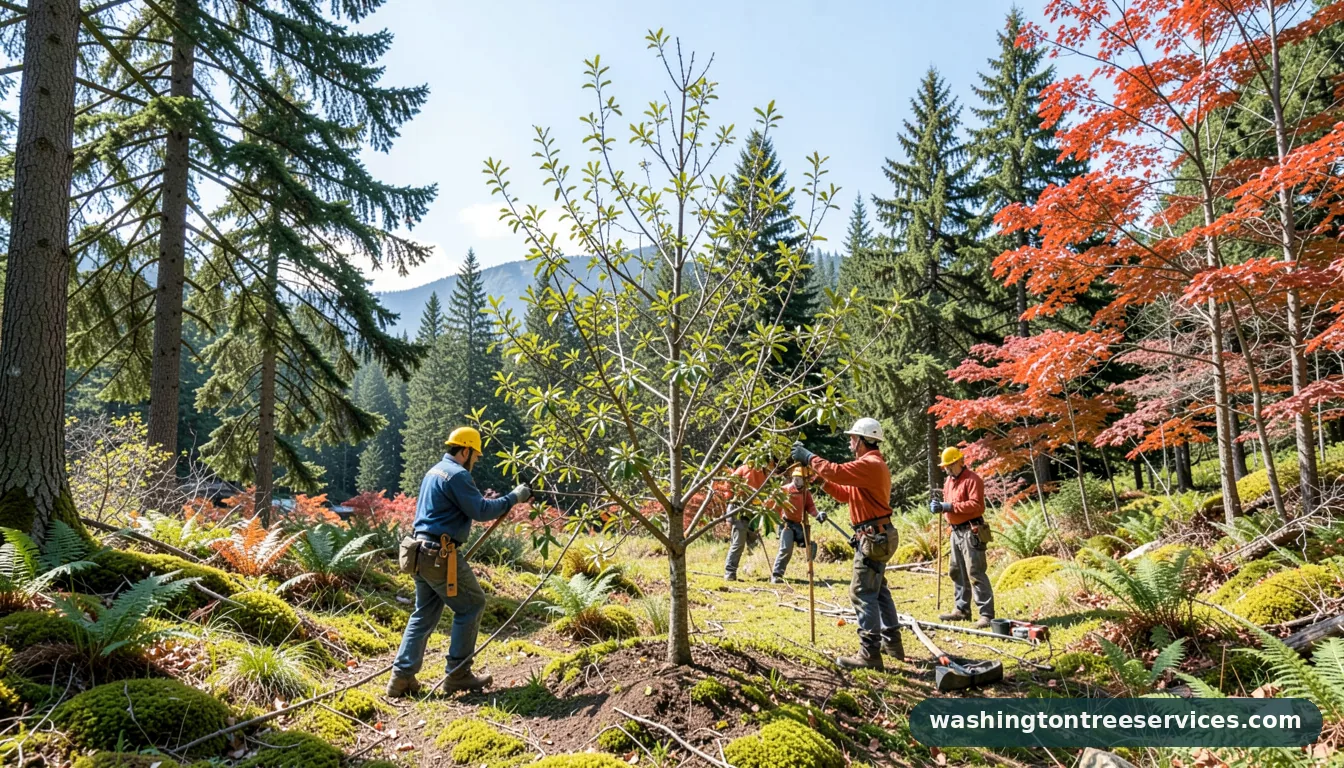 prune apricot tree - professional tree service in Washington