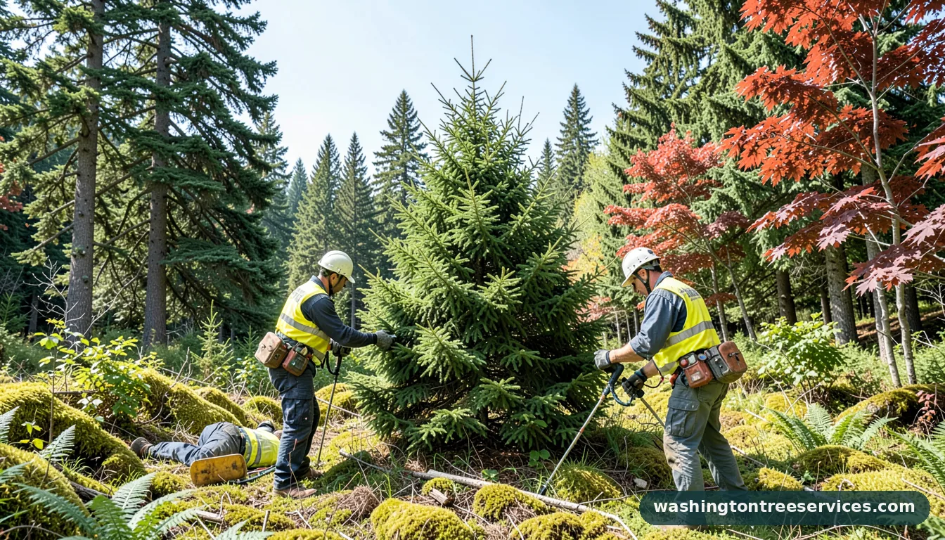 prune cypress tree - professional tree service in Washington