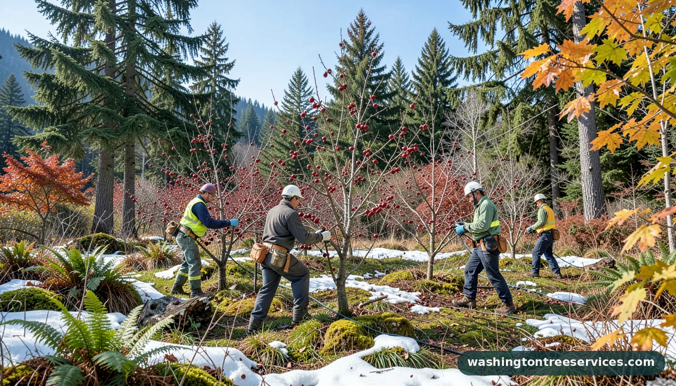 prune fruit trees in winter in Washington | Washington Tree Services prune fruit trees in winter - professional tree service in Washington