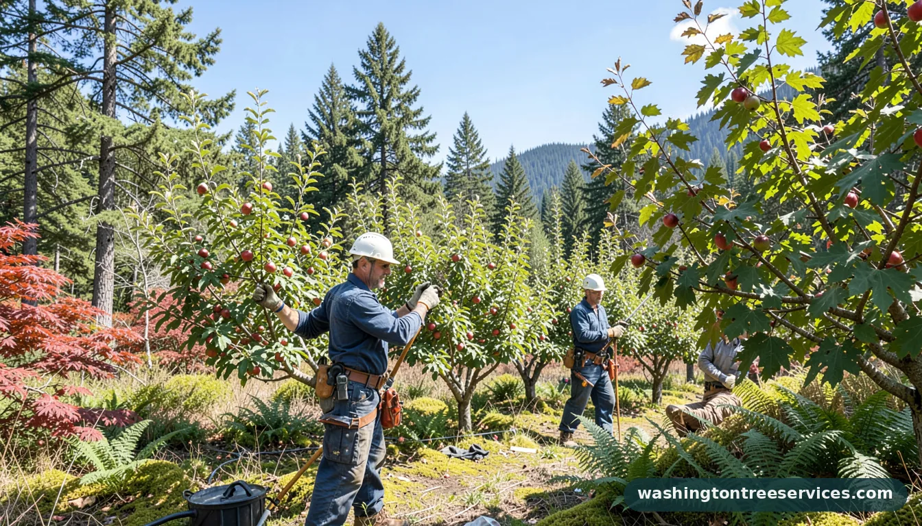 pruning apple trees for beginners in Washington | Washington Tree Services pruning apple trees for beginners - professional tree service in Washington