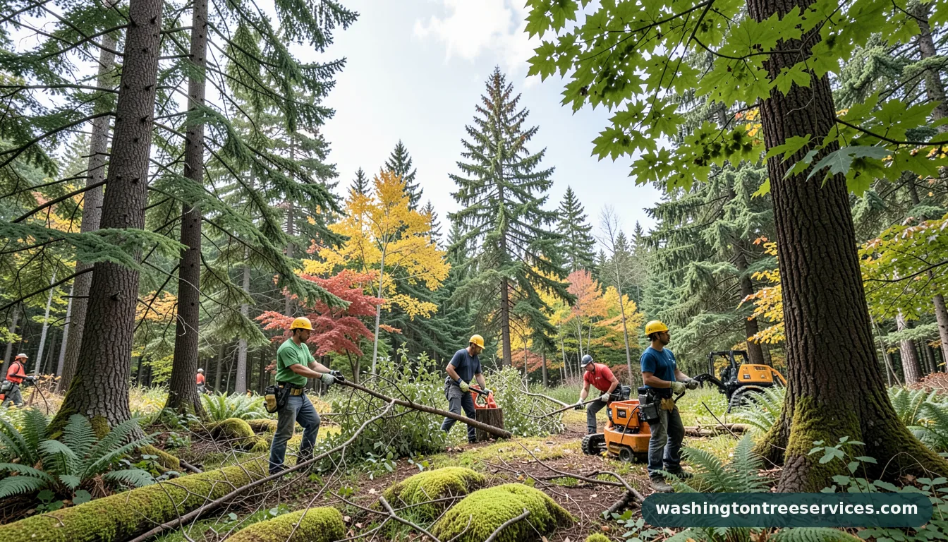 rainier tree service - professional tree service in Washington