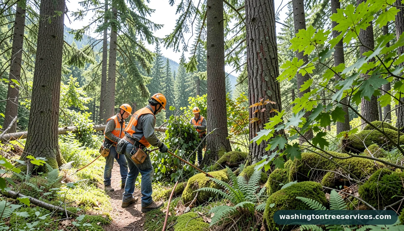 sdci tree removal - tree service equipment and crew in Washington