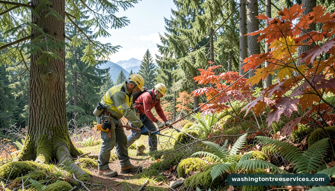 seattle arborist - certified arborists at work in Washington