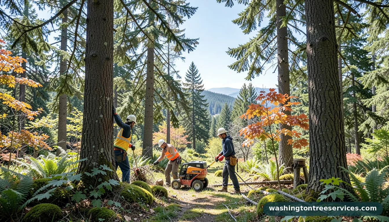 seattle city light tree trimming - professional tree service in Washington