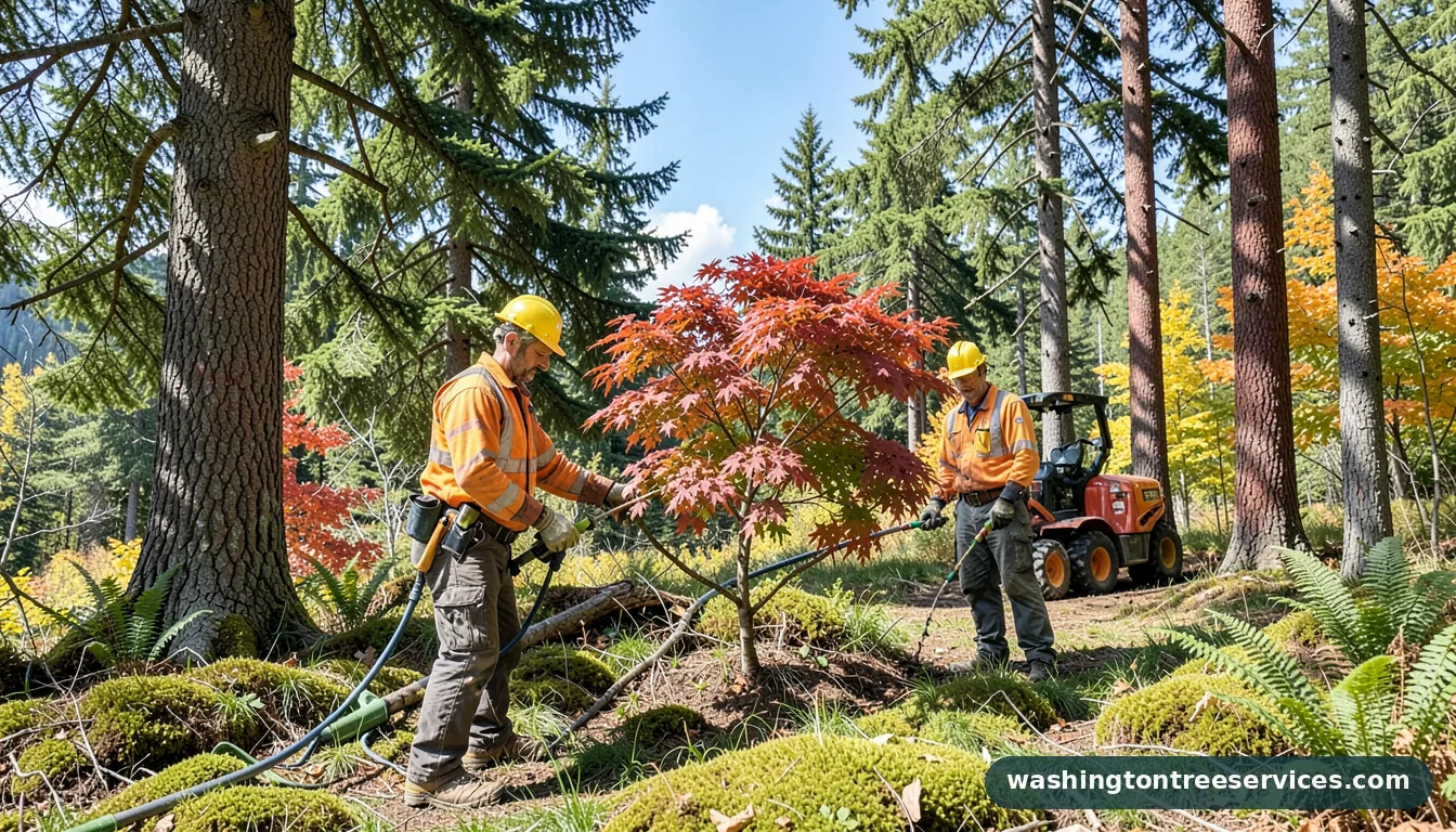 Professional equipment for should i prune a japanese maple in Washington should i prune a japanese maple - tree service equipment and crew in Washington