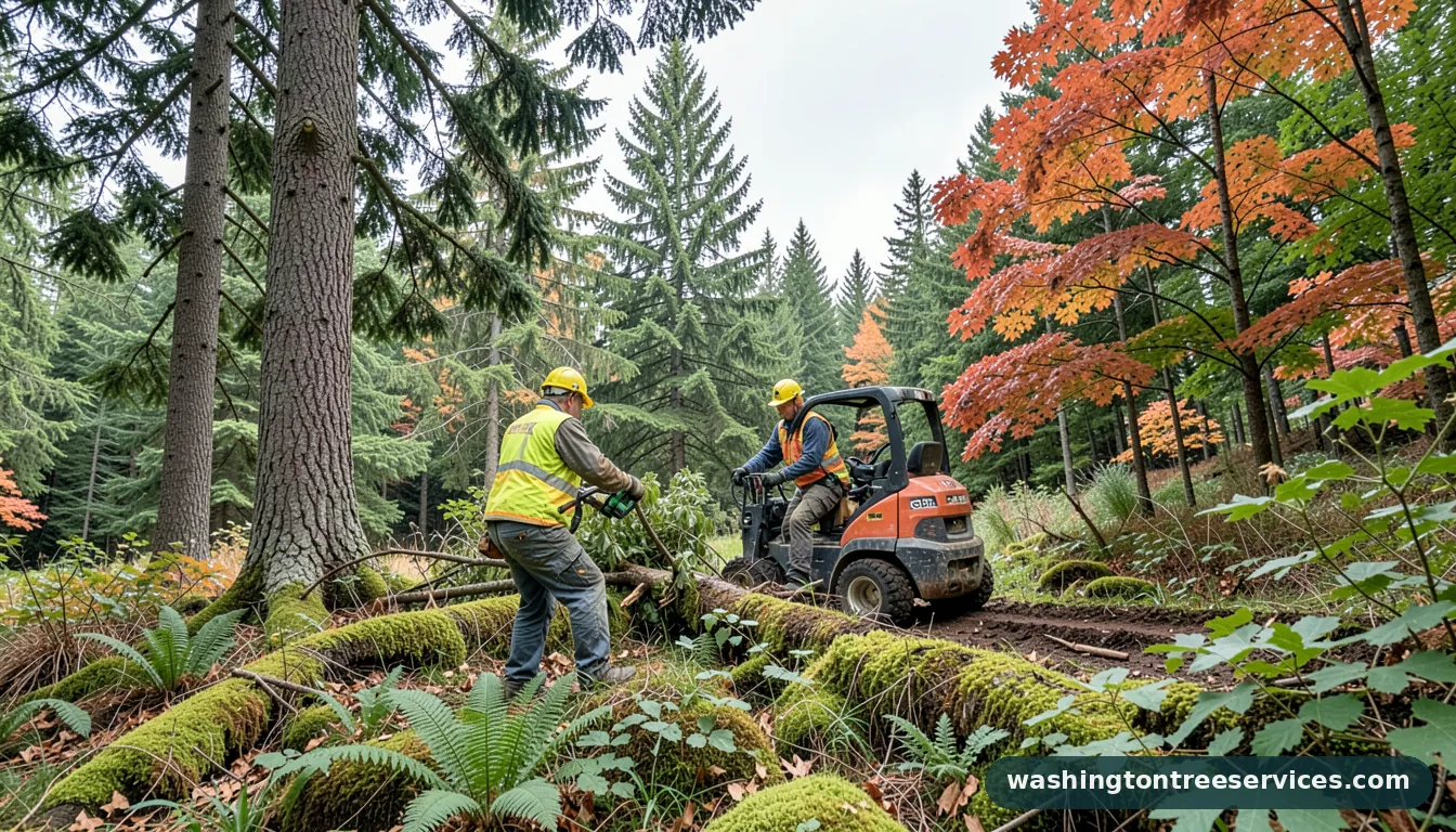 snohomish county tree service - completed tree work by Washington Tree Services