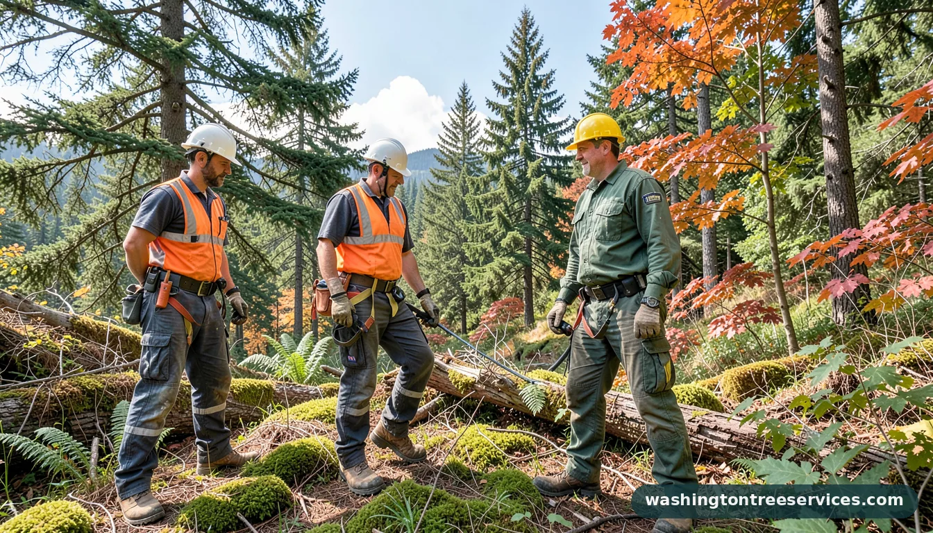 Professional equipment for snohomish tree service in Washington snohomish tree service - tree service equipment and crew in Washington