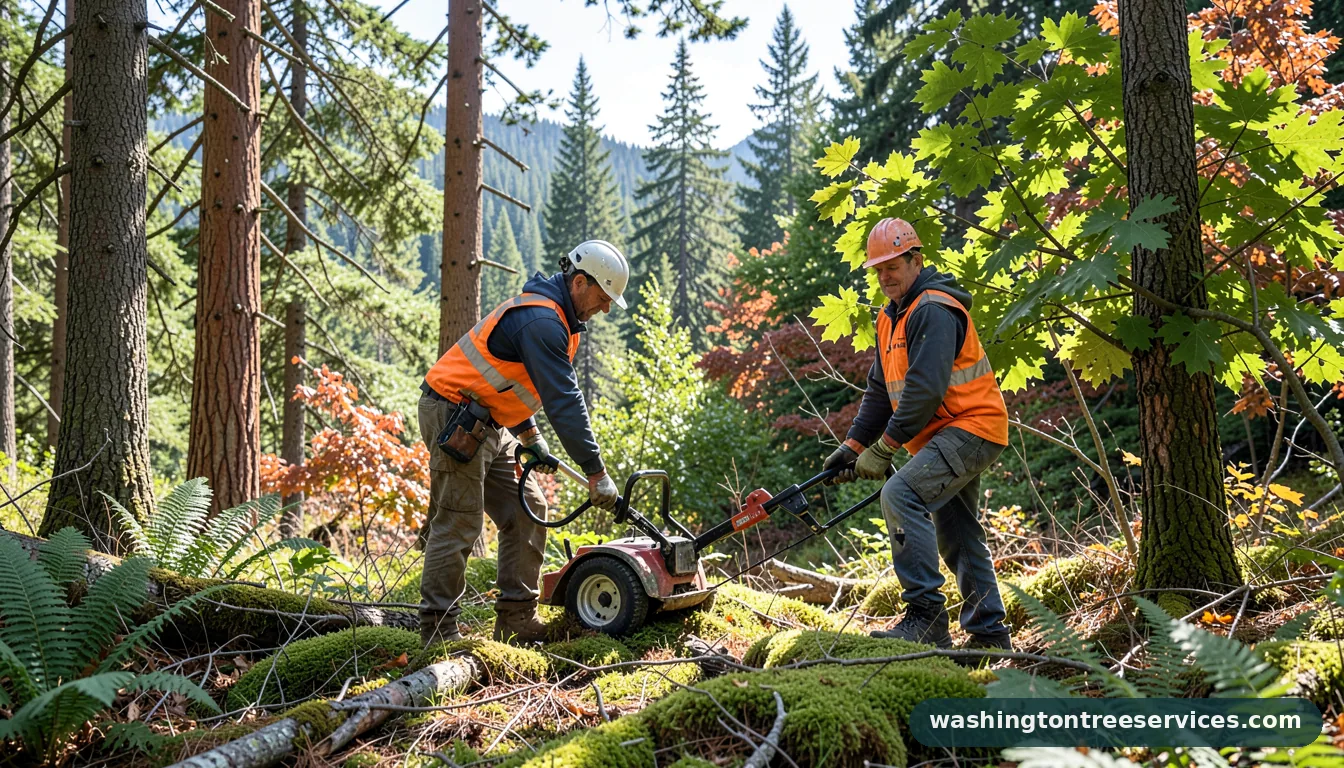 Completed tacoma tree service project by Washington Tree Services tacoma tree service - completed tree work by Washington Tree Services