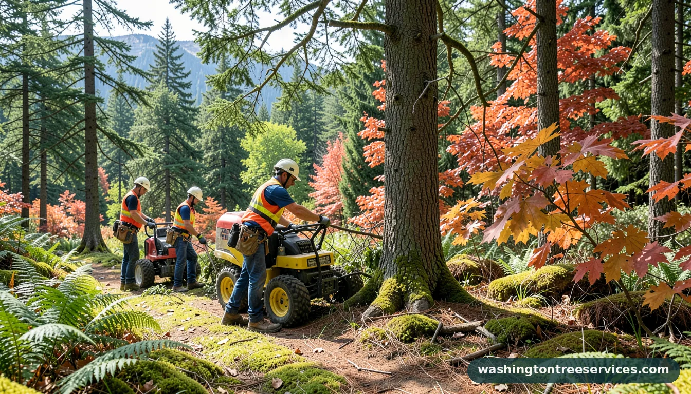 Certified arborists handling tree age r10 in Washington tree age r10 - certified arborists at work in Washington
