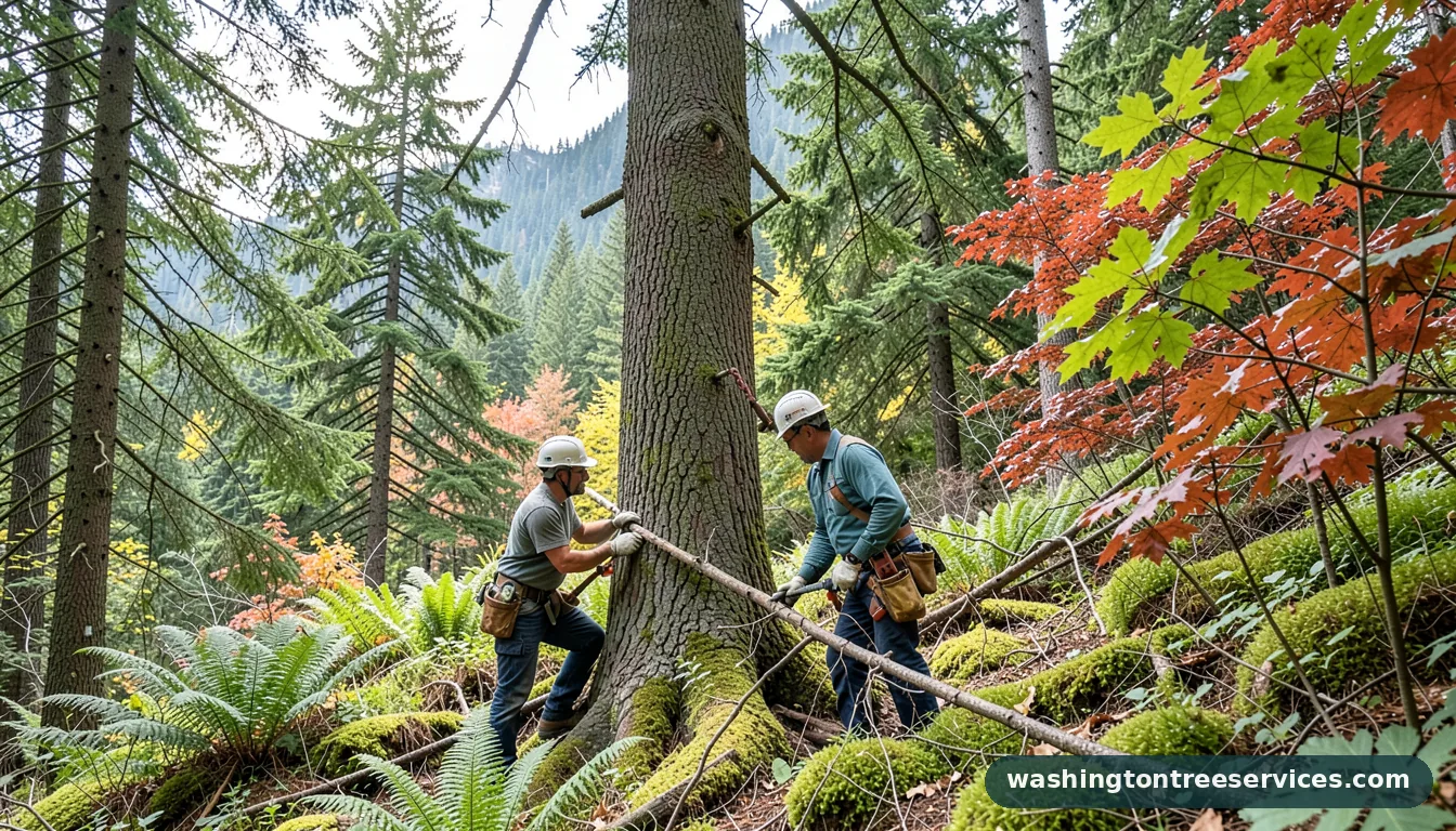 Professional equipment for tree age r10 in Washington tree age r10 - tree service equipment and crew in Washington