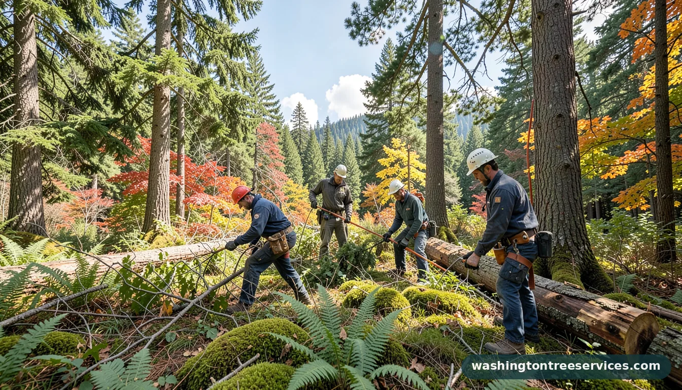 Completed tree companies near me project by Washington Tree Services tree companies near me - completed tree work by Washington Tree Services