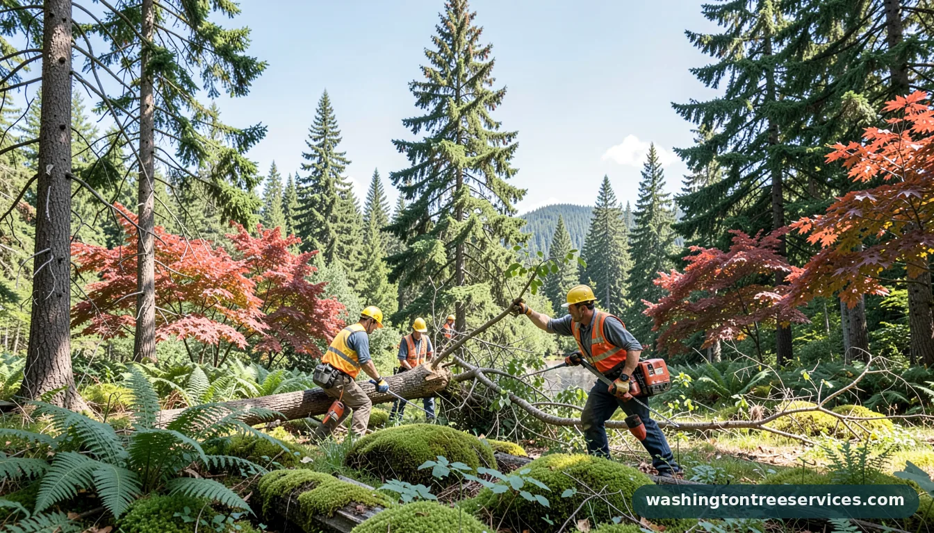tree cutting seattle - professional tree service in Washington