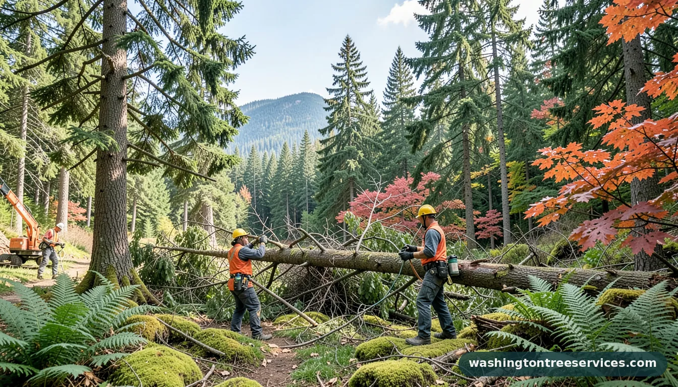 tree faller near me - professional tree service in Washington