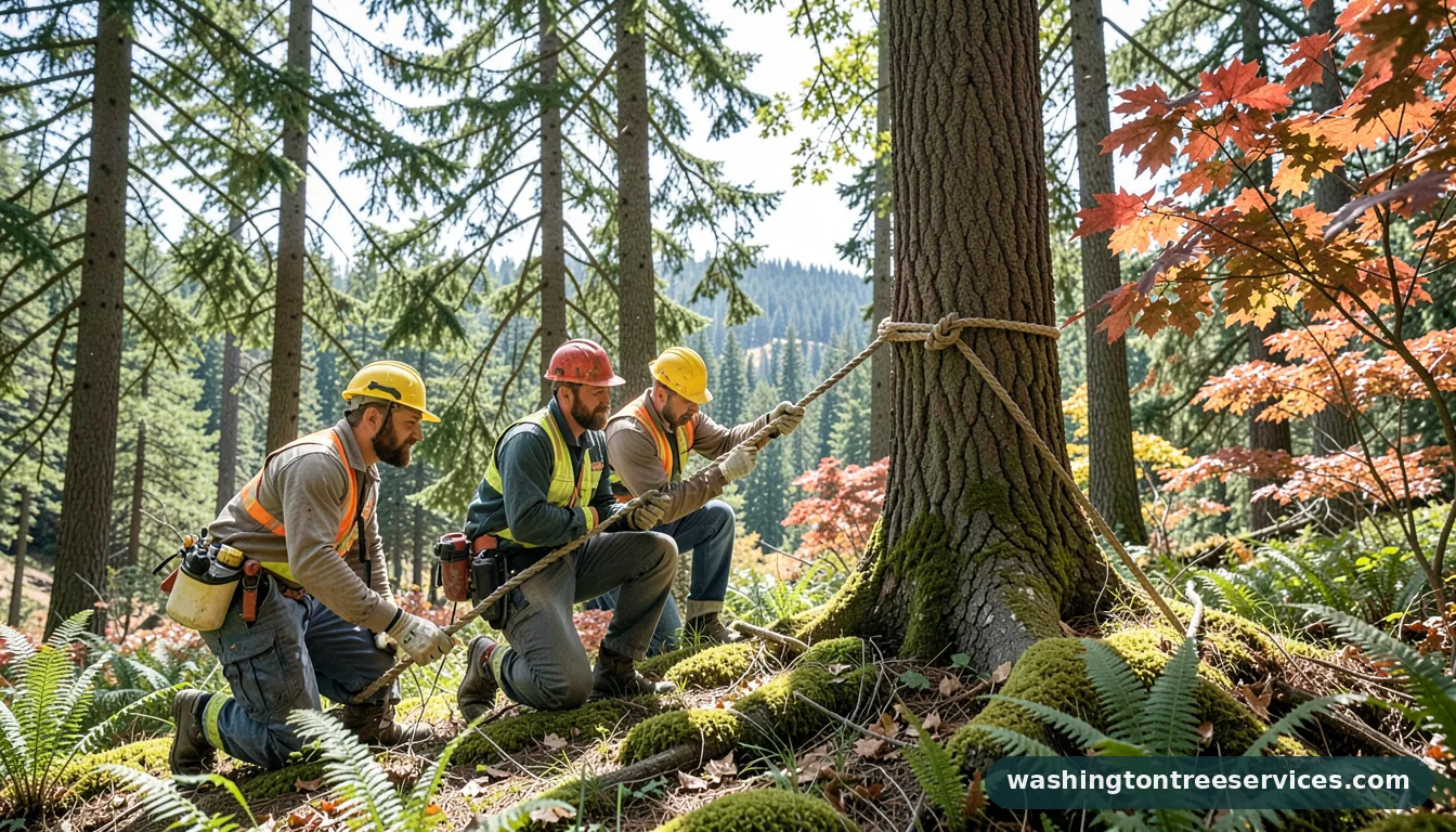 tree fixing - completed tree work by Washington Tree Services