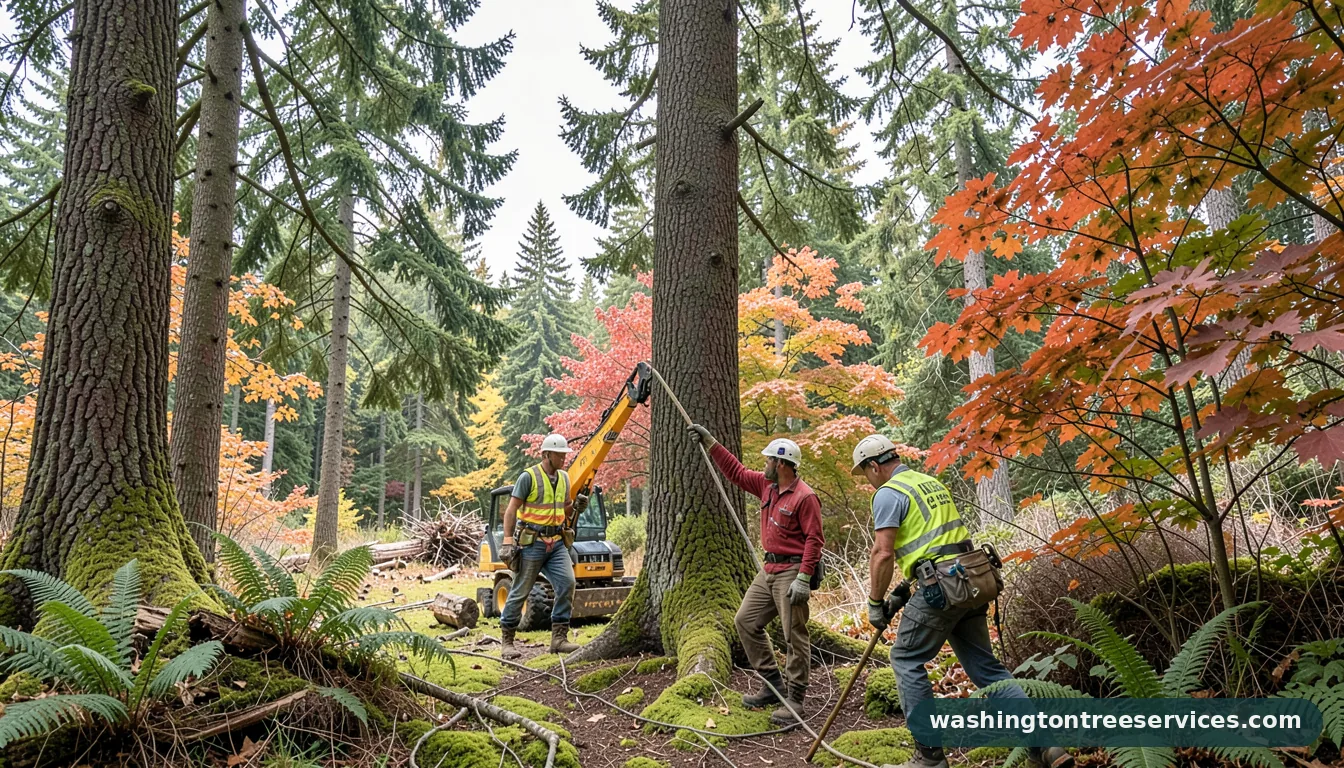 Completed tree people seattle project by Washington Tree Services tree people seattle - completed tree work by Washington Tree Services
