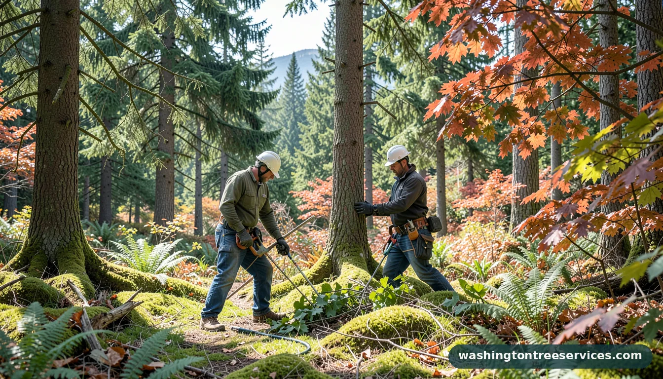 Completed tree pruners near me project by Washington Tree Services tree pruners near me - completed tree work by Washington Tree Services