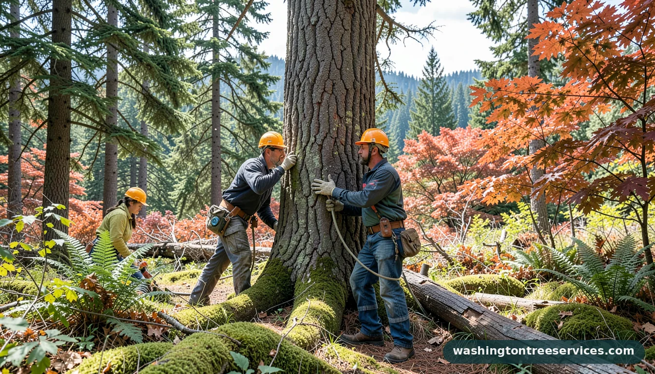 Professional equipment for tree pruning bellevue wa in Washington tree pruning bellevue wa - tree service equipment and crew in Washington