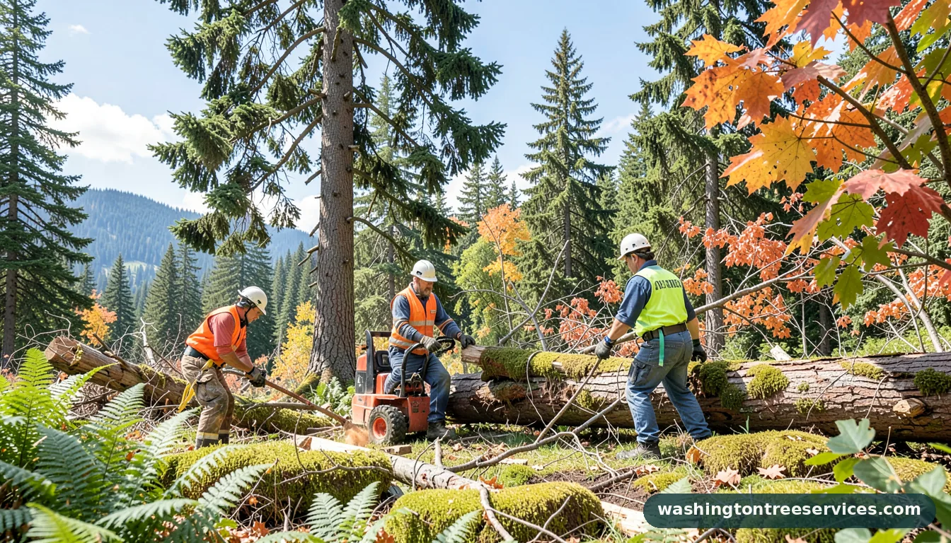 Certified arborists handling tree removal companies in Washington tree removal companies - certified arborists at work in Washington
