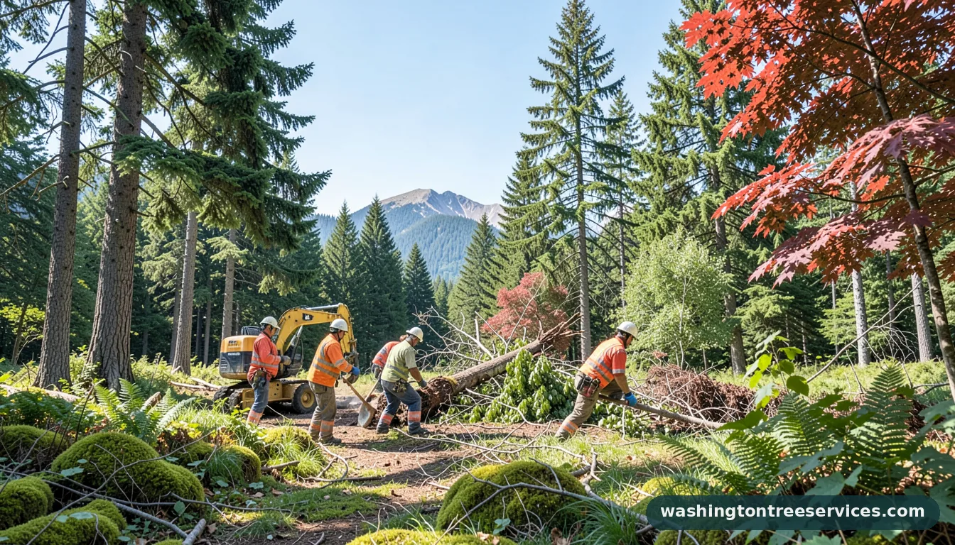 tree removal cost near me - professional tree service in Washington