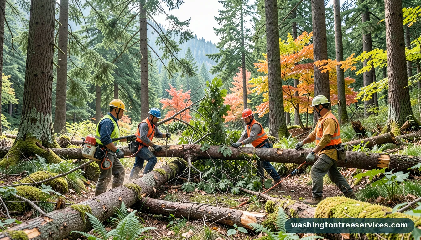 Certified arborists handling tree removal issaquah in Washington tree removal issaquah - certified arborists at work in Washington