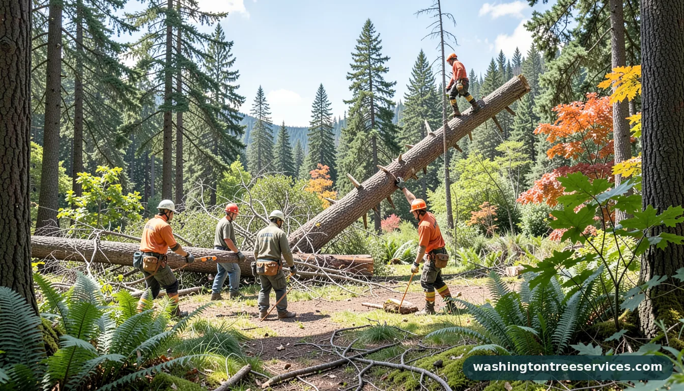 tree removal king county - professional tree service in Washington