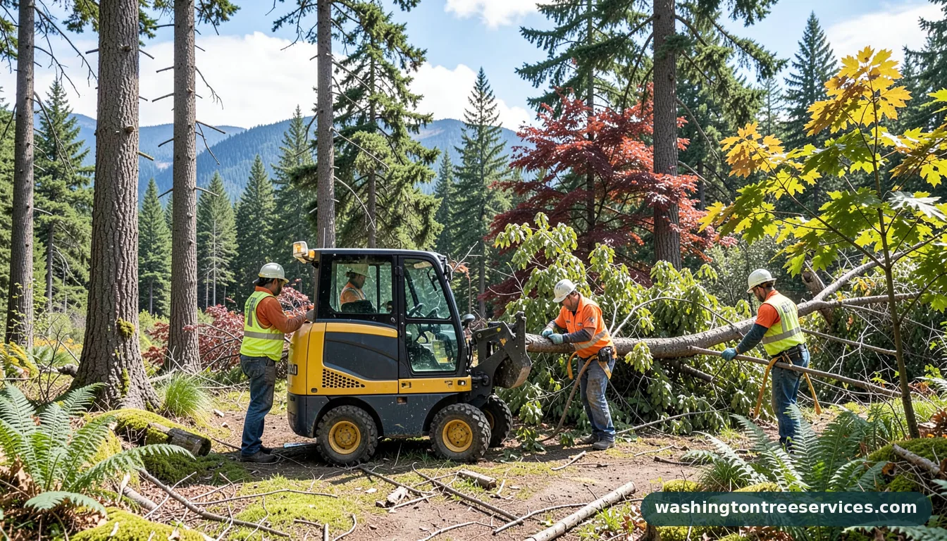 Professional equipment for tree removal machine rental in Washington tree removal machine rental - tree service equipment and crew in Washington