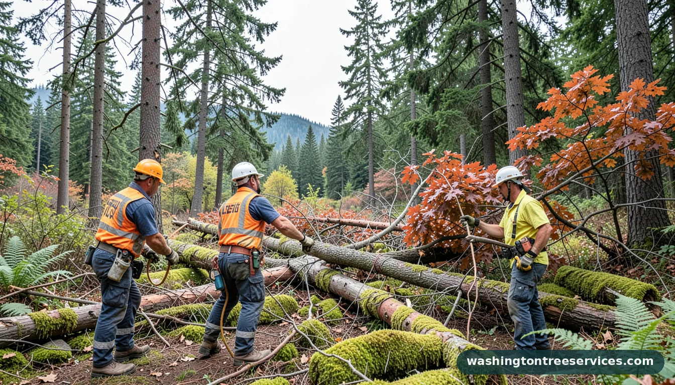 Professional equipment for tree removal mill creek wa in Washington tree removal mill creek wa - tree service equipment and crew in Washington