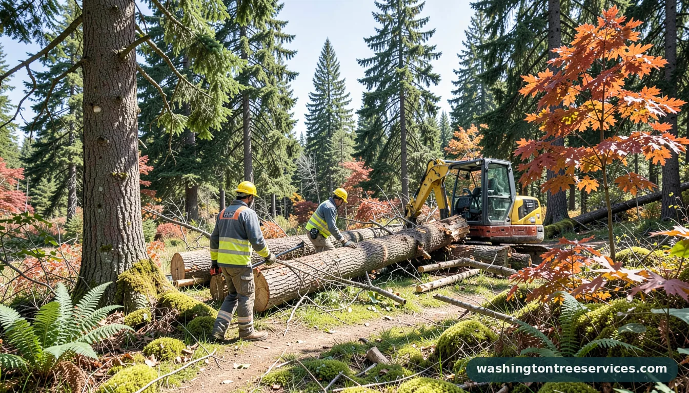 Certified arborists handling tree removal monroe wa in Washington tree removal monroe wa - certified arborists at work in Washington