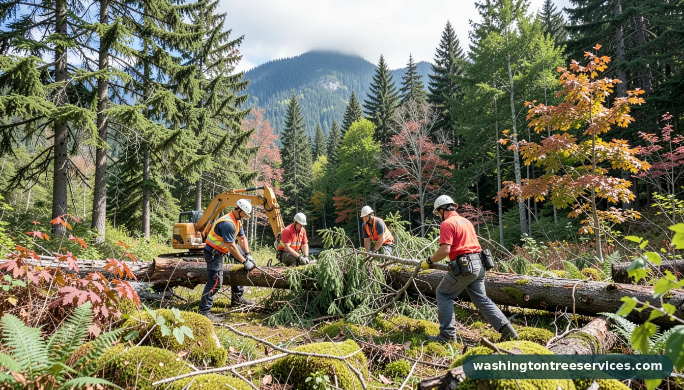 Completed tree removal prices near me project by Washington Tree Services tree removal prices near me - completed tree work by Washington Tree Services