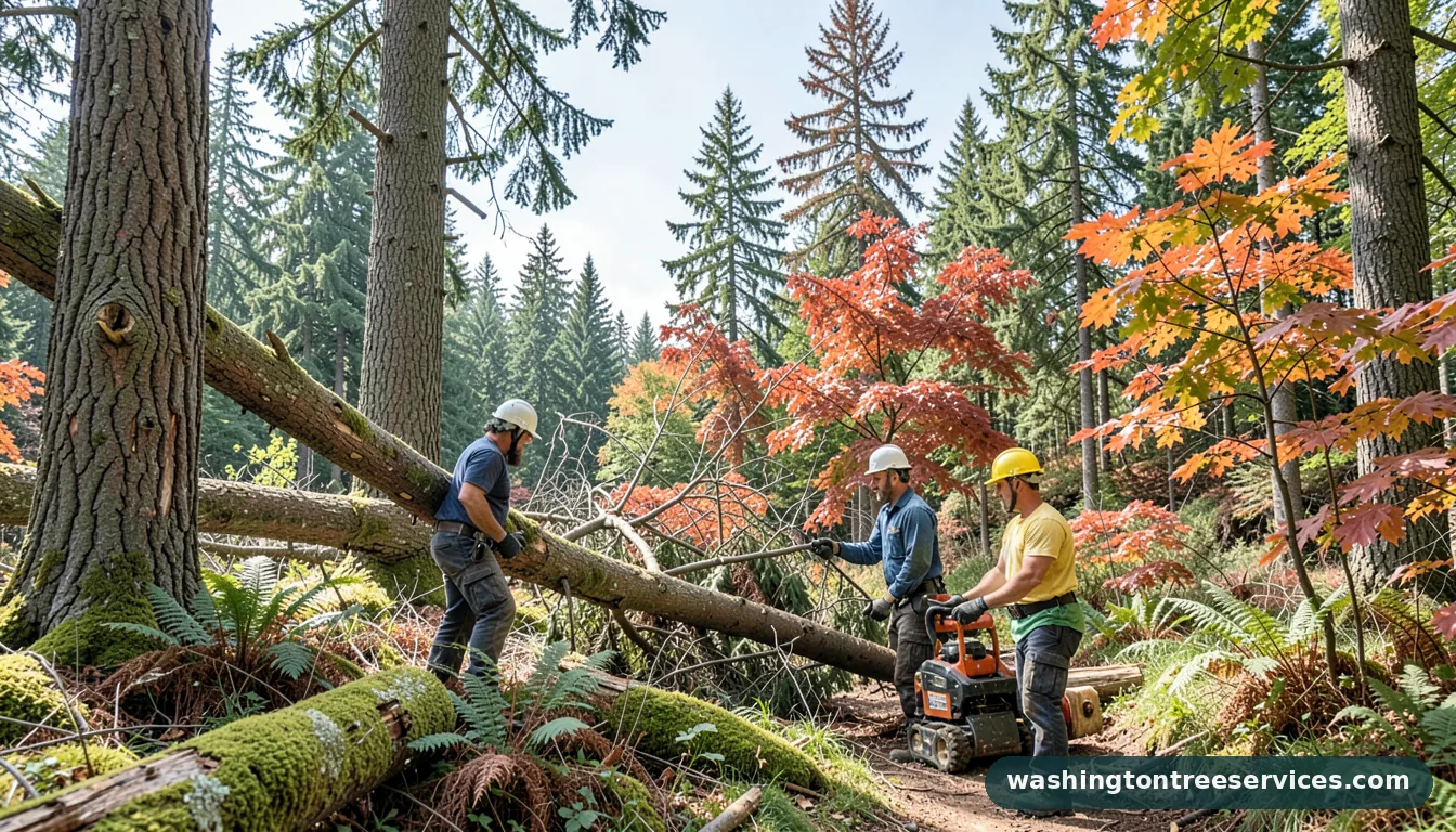 Certified arborists handling tree removal service snohomish county in Washington tree removal service snohomish county - certified arborists at work in Washington