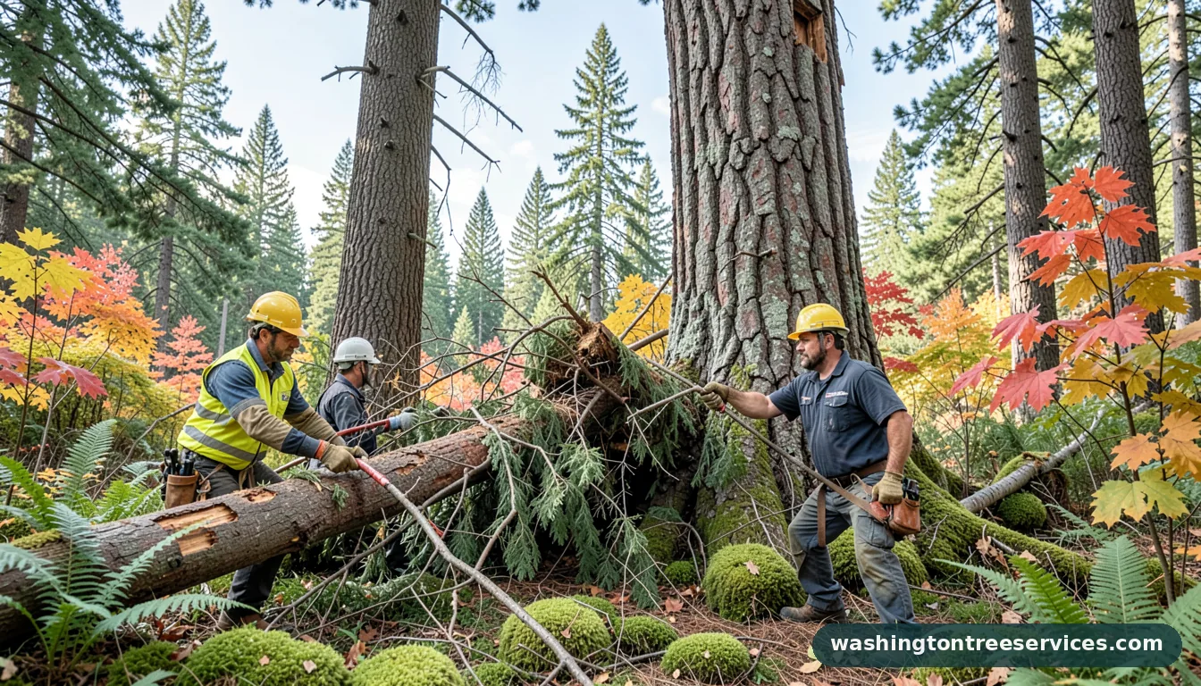 tree removal tucson - certified arborists at work in Washington