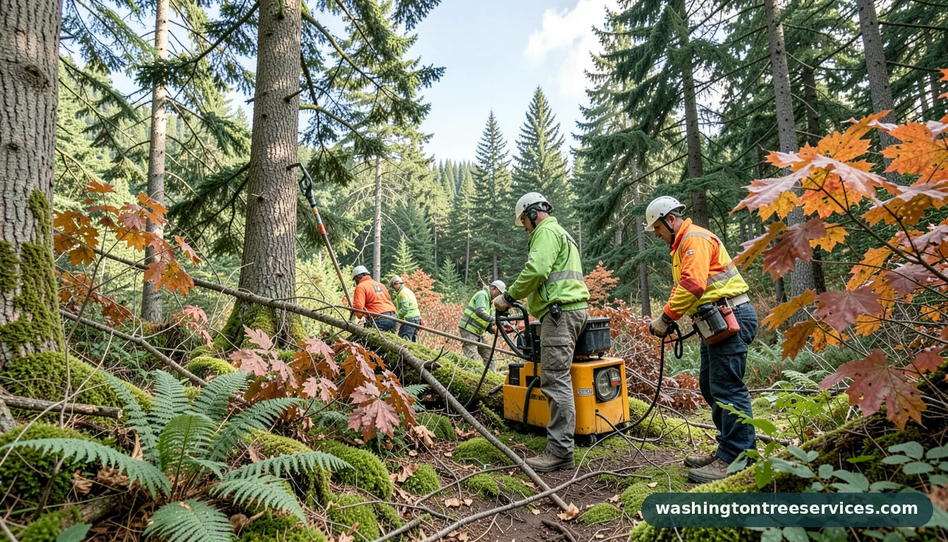 Certified arborists handling tree risk assessment seattle in Washington tree risk assessment seattle - certified arborists at work in Washington
