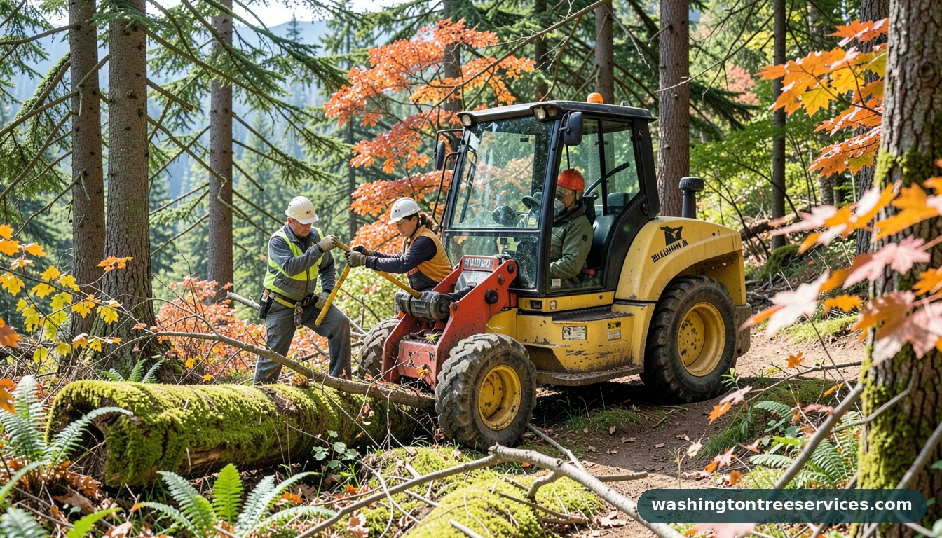 tree service bellingham wa - certified arborists at work in Washington