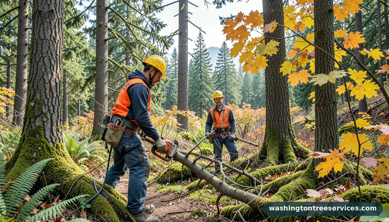 Professional equipment for tree service bothell wa in Washington tree service bothell wa - tree service equipment and crew in Washington