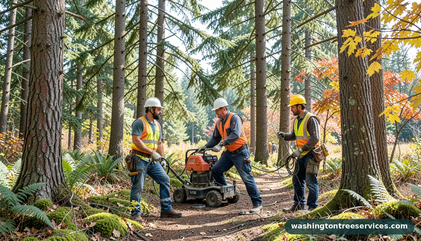 tree service edmonds wa - tree service equipment and crew in Washington
