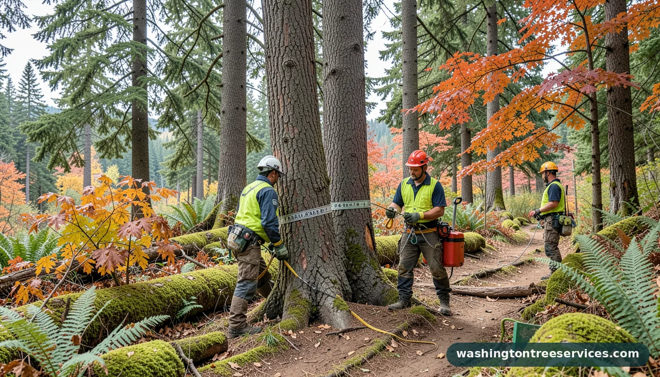 tree service federal way wa - certified arborists at work in Washington