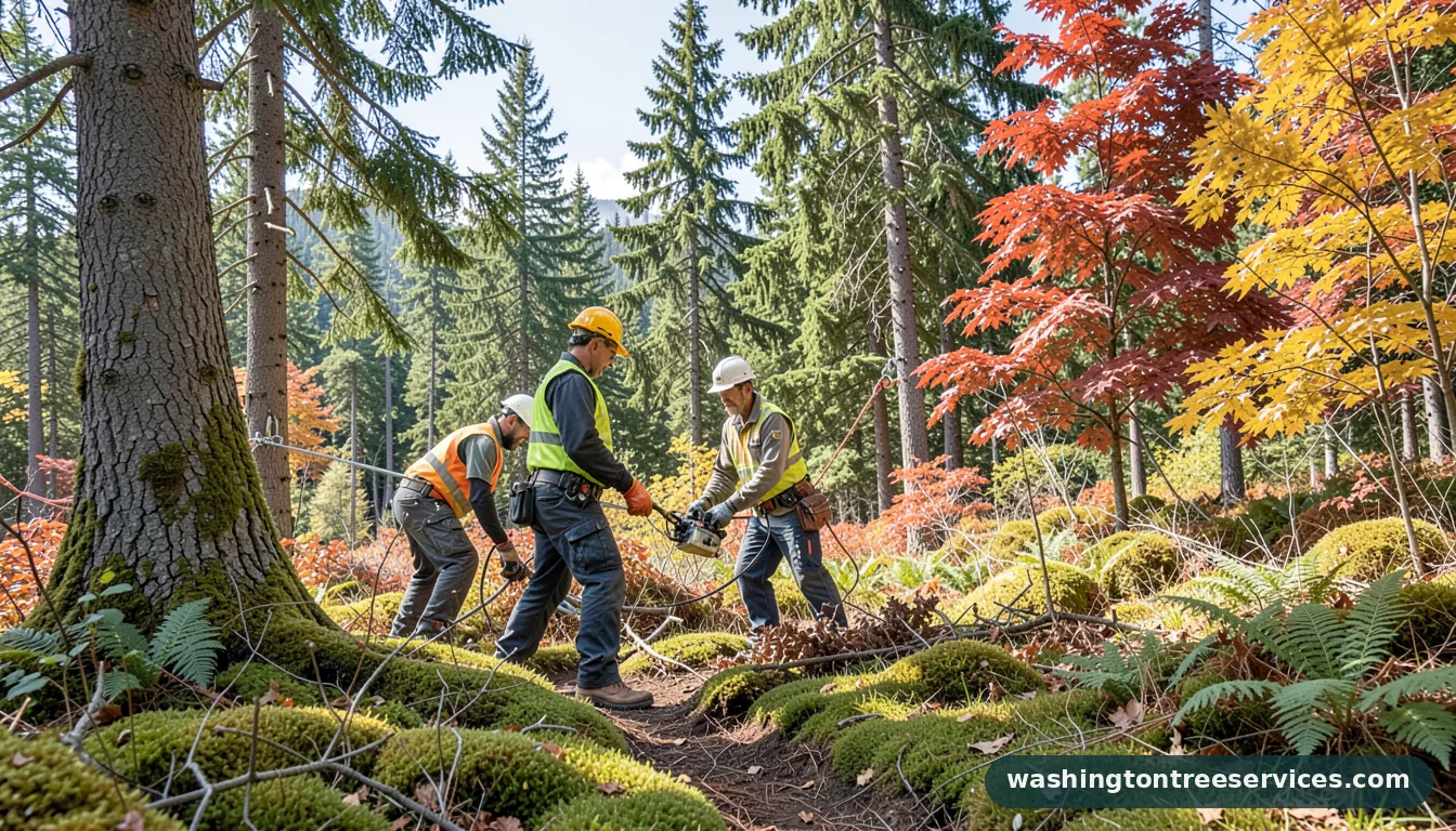 tree service federal way wa - tree service equipment and crew in Washington
