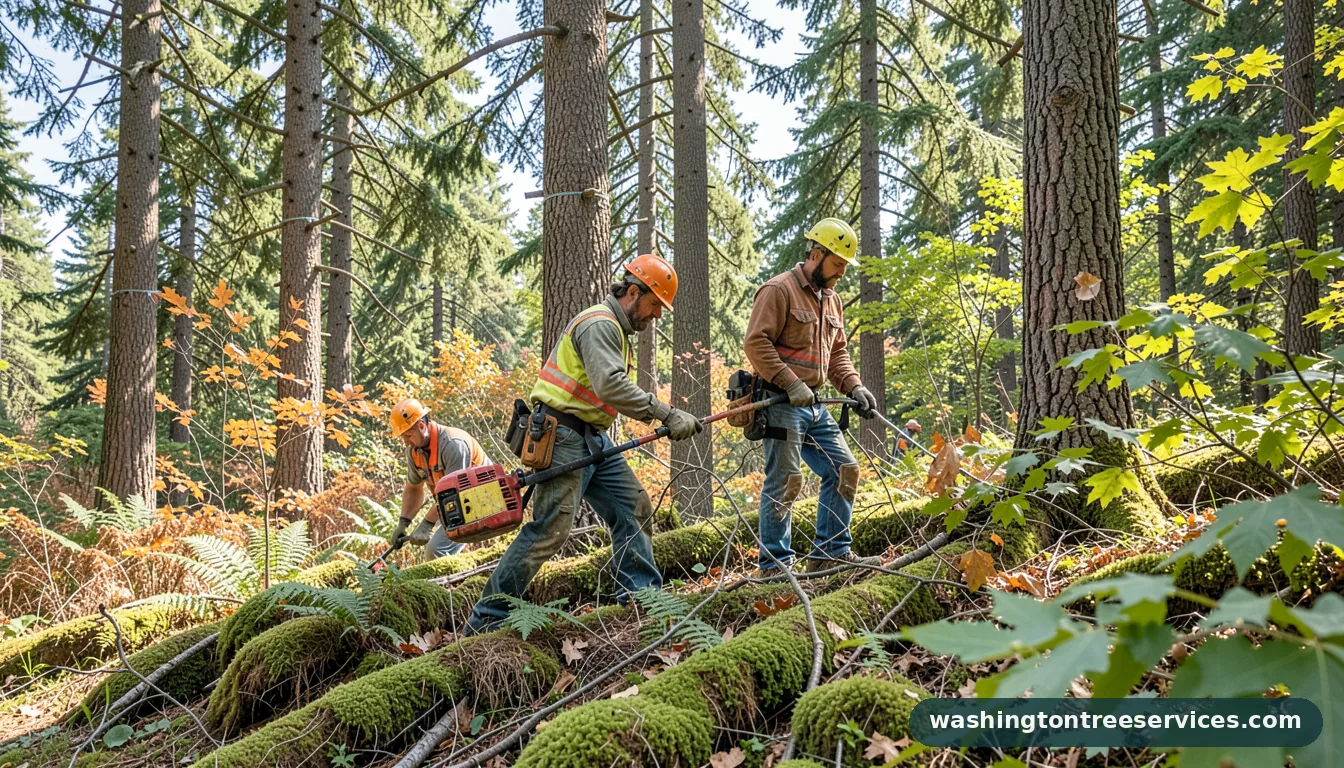 tree service federal way wa - completed tree work by Washington Tree Services