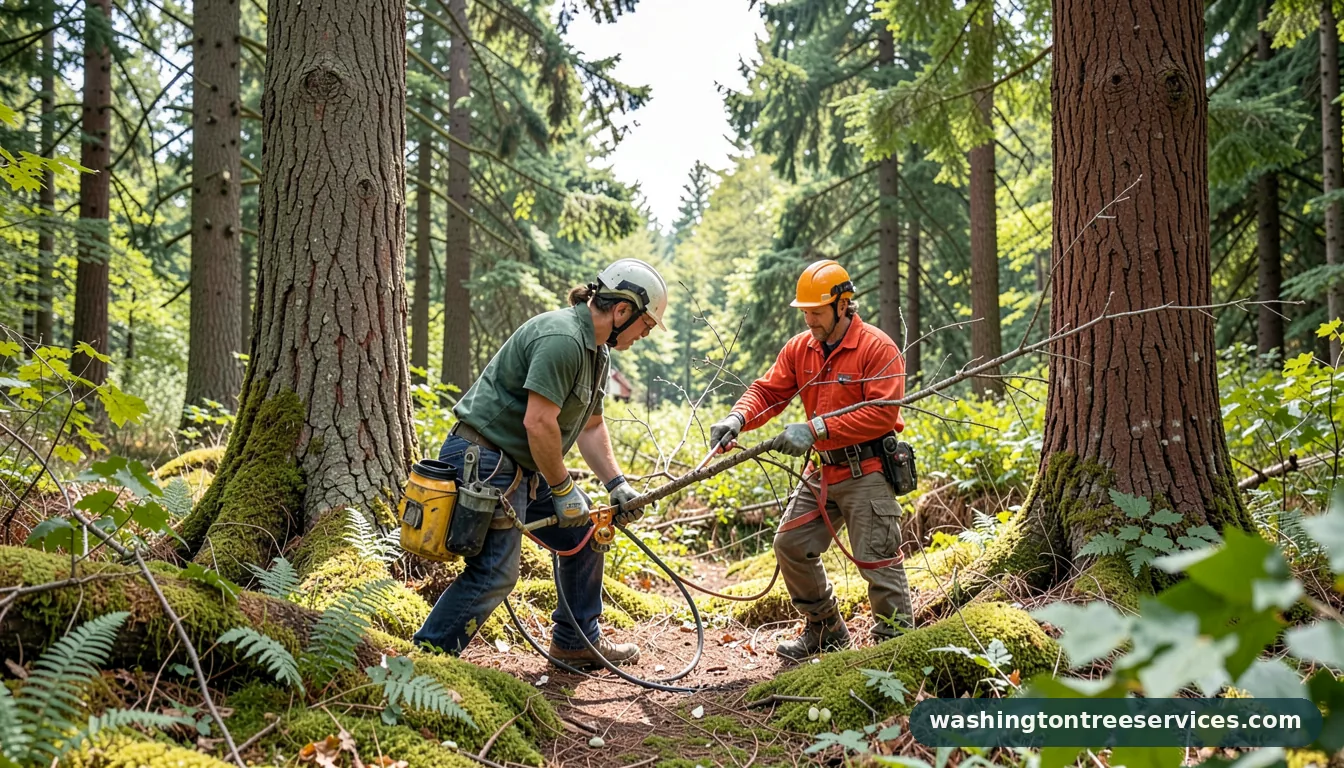 Professional equipment for tree service federal way in Washington tree service federal way - tree service equipment and crew in Washington