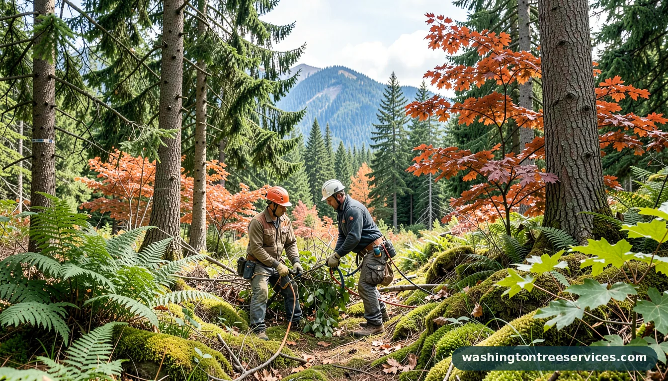 tree service in kent - certified arborists at work in Washington